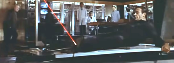 A gynecologist's chair